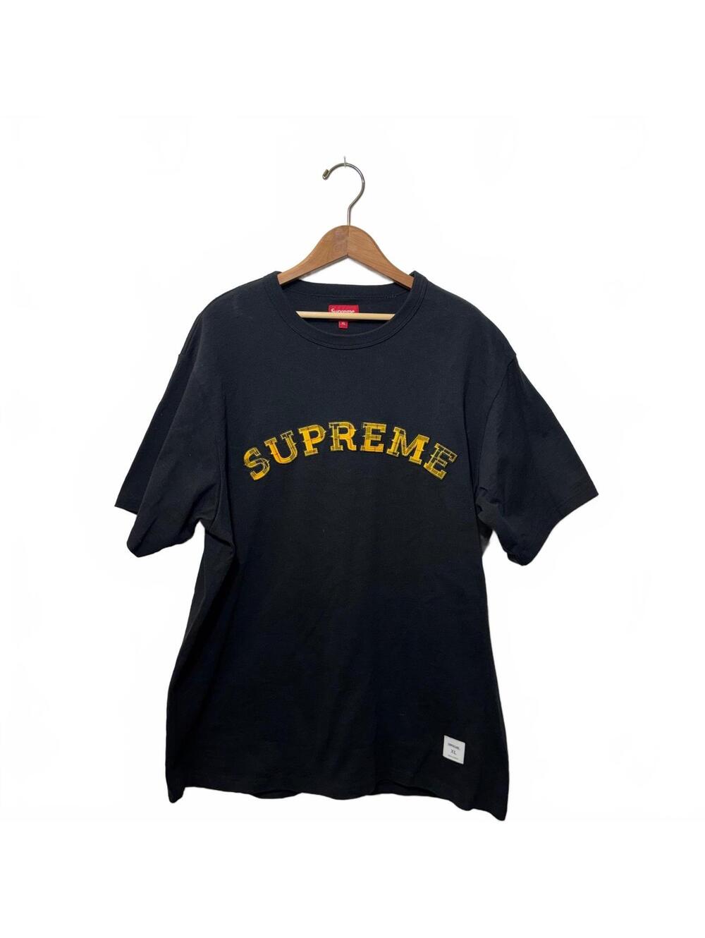 Supreme Arc Logo Tee Black Gold XL